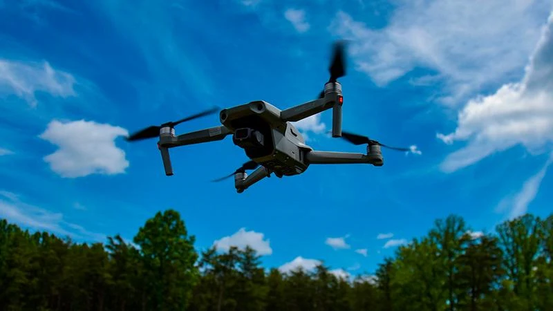 Levantamento aerofotogramétrico com drone